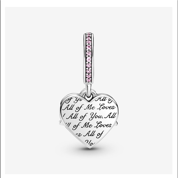 PANDORA Heart & Mom Dangle charm. - Picture 2 of 4
